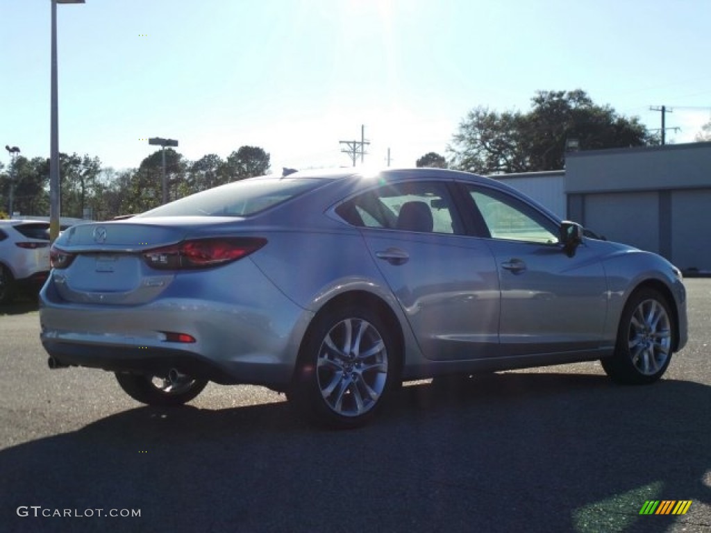 2017 Mazda6 Touring - Sonic Silver Metallic / Black photo #3