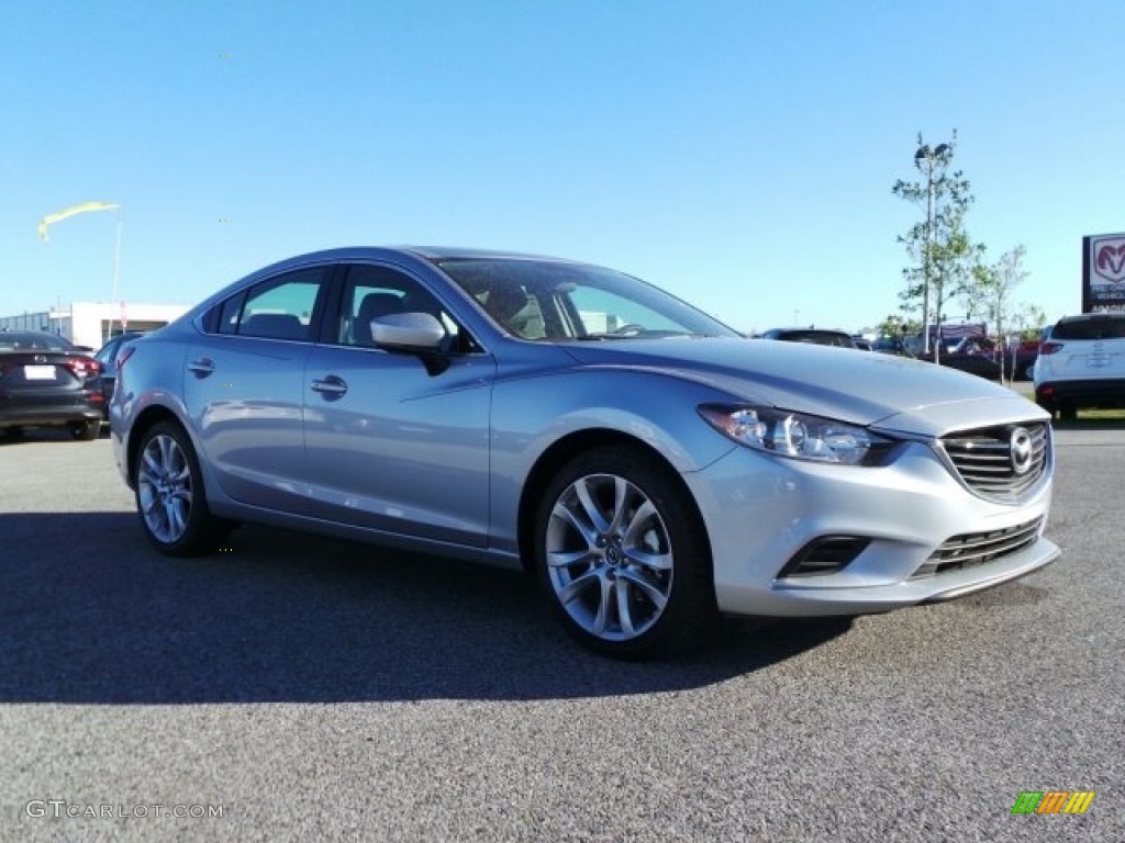 2017 Mazda6 Touring - Sonic Silver Metallic / Black photo #4