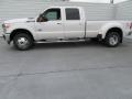 White Platinum Metallic - F350 Super Duty Lariat Crew Cab 4x4 DRW Photo No. 3