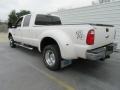 White Platinum Metallic - F350 Super Duty Lariat Crew Cab 4x4 DRW Photo No. 4