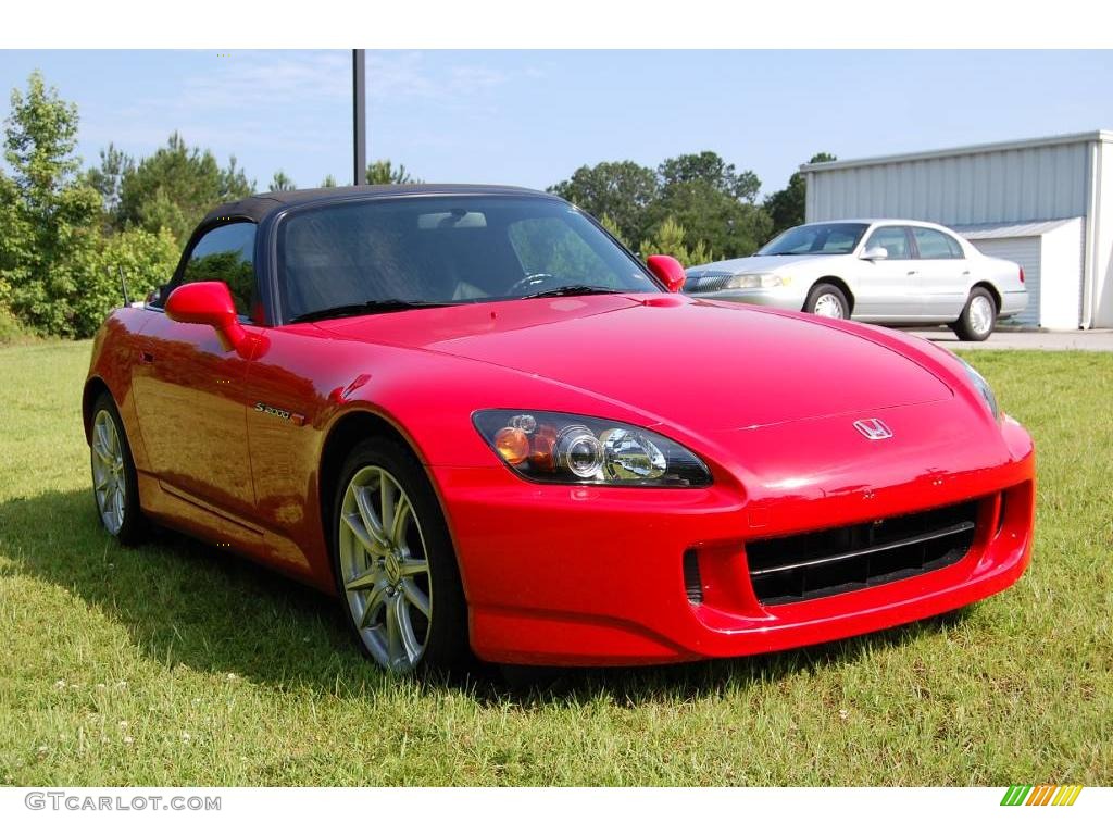 2005 S2000 Roadster - New Formula Red / Black photo #1