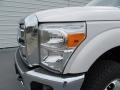 White Platinum Metallic - F350 Super Duty Lariat Crew Cab 4x4 DRW Photo No. 7