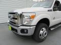 White Platinum Metallic - F350 Super Duty Lariat Crew Cab 4x4 DRW Photo No. 8