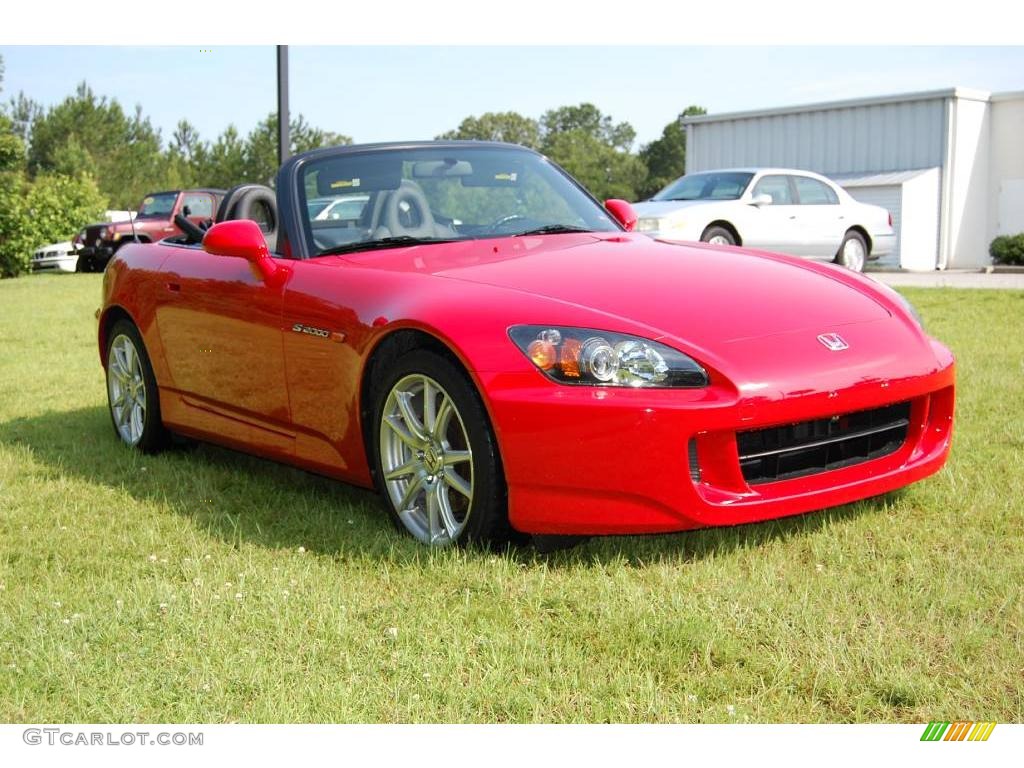 2005 S2000 Roadster - New Formula Red / Black photo #10