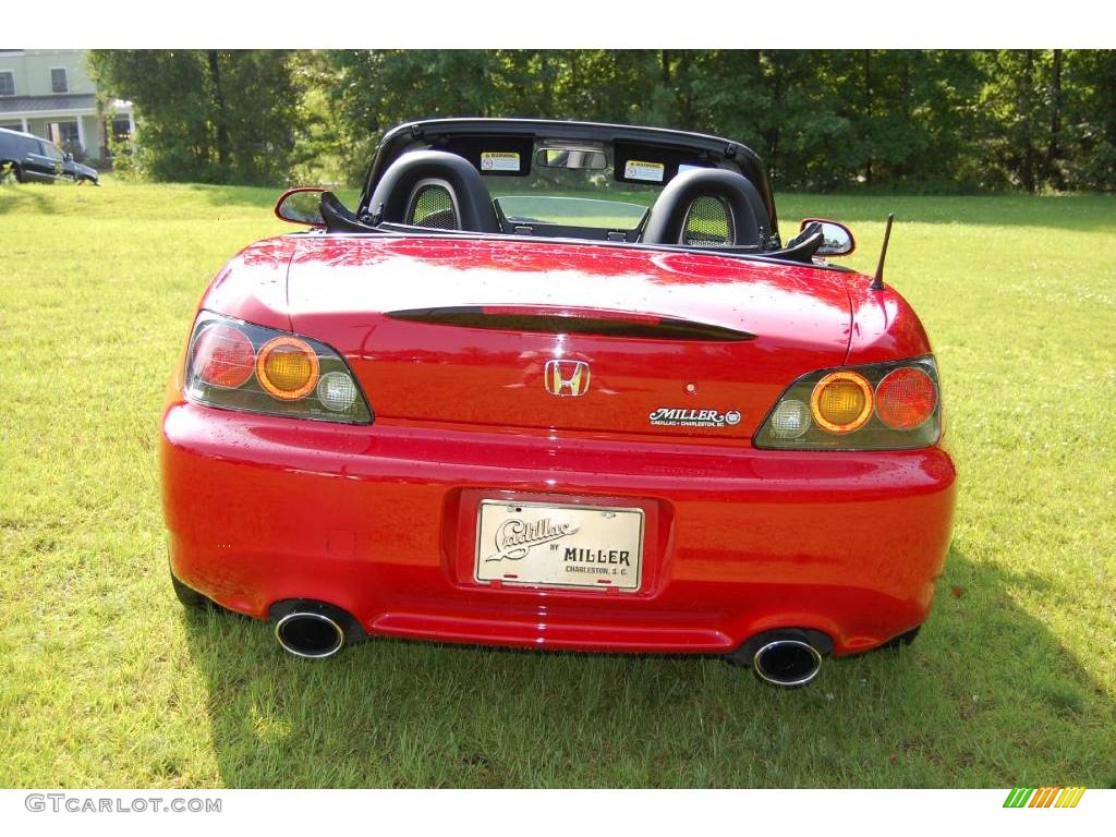 2005 S2000 Roadster - New Formula Red / Black photo #13