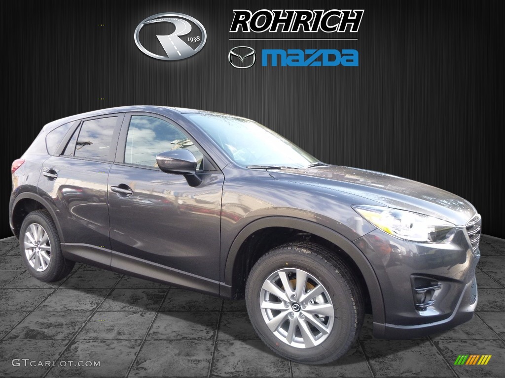 2016 CX-5 Touring AWD - Meteor Gray Mica / Black photo #1