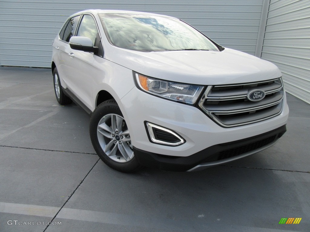 2017 Edge SEL - White Platinum Metallic / Dune photo #1