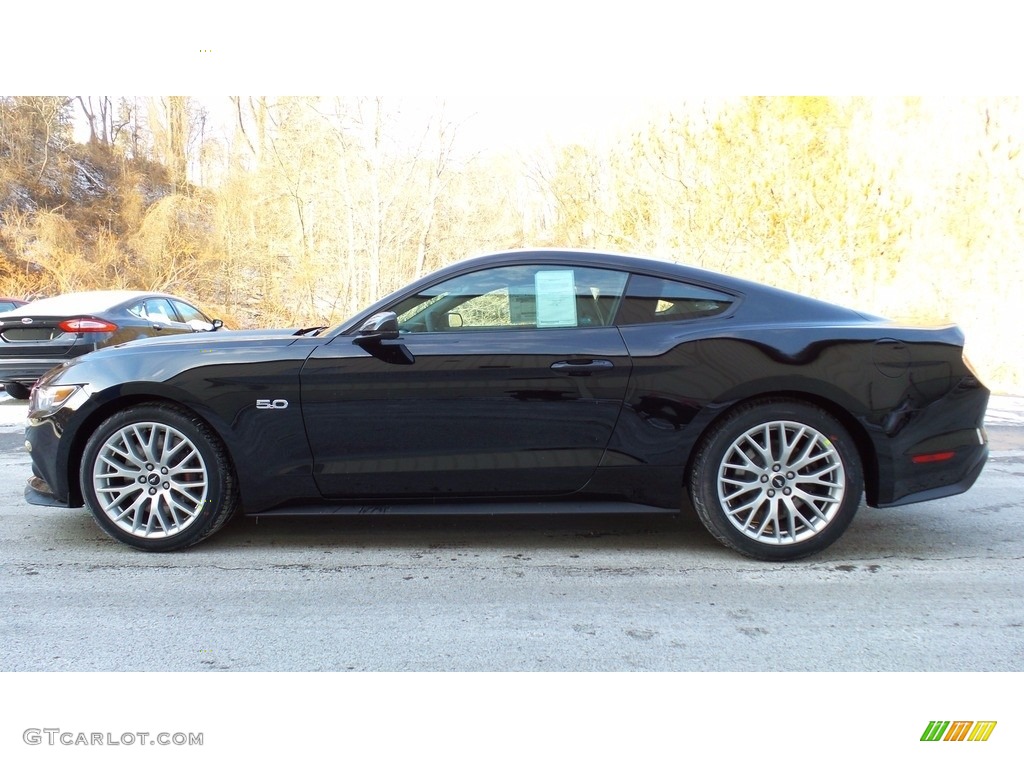 2017 Mustang GT Premium Coupe - Shadow Black / Ebony photo #1