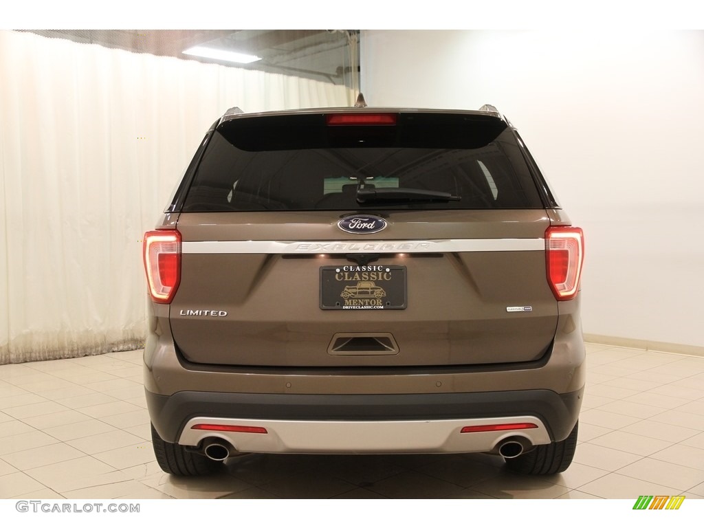 2016 Explorer Limited 4WD - Caribou Metallic / Ebony Black photo #19