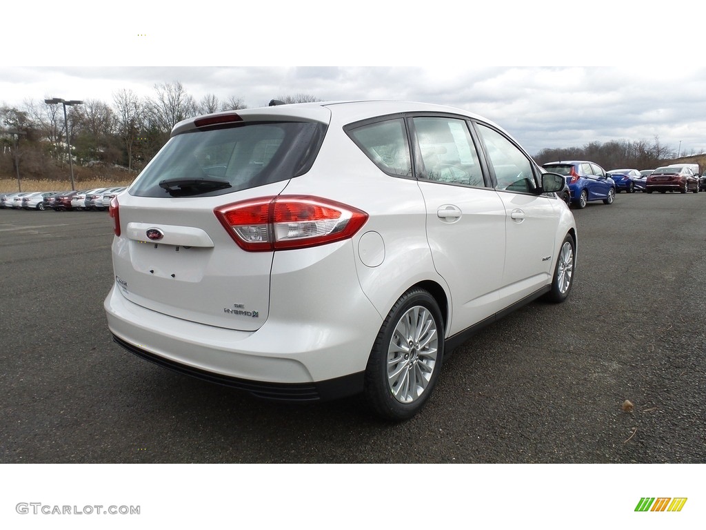 White Platinum 2017 Ford C-Max Hybrid SE Exterior Photo #118336577