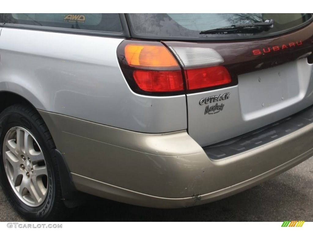 2004 Outback Wagon - Silver Stone Metallic / Gray/Black photo #10