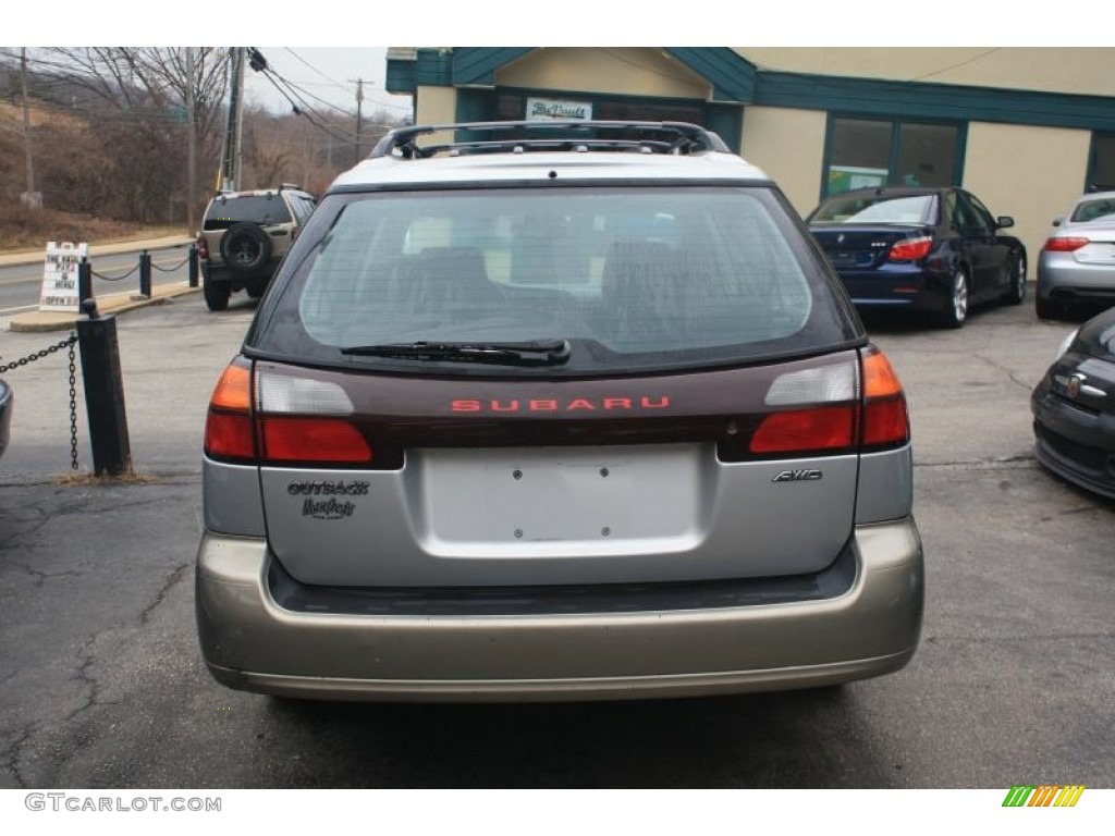 2004 Outback Wagon - Silver Stone Metallic / Gray/Black photo #13