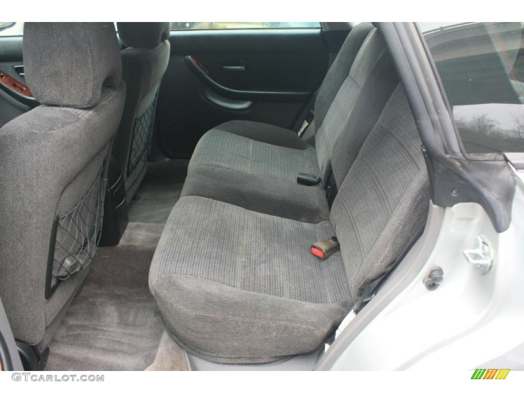 2004 Outback Wagon - Silver Stone Metallic / Gray/Black photo #30