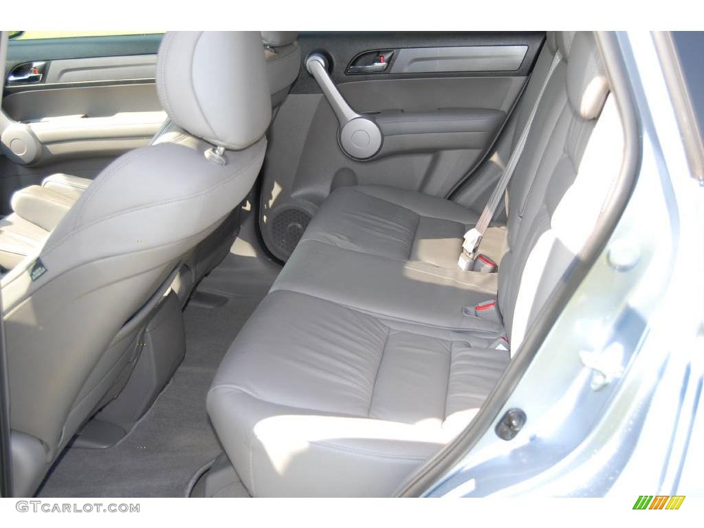 2007 CR-V EX-L - Glacier Blue Metallic / Gray photo #8