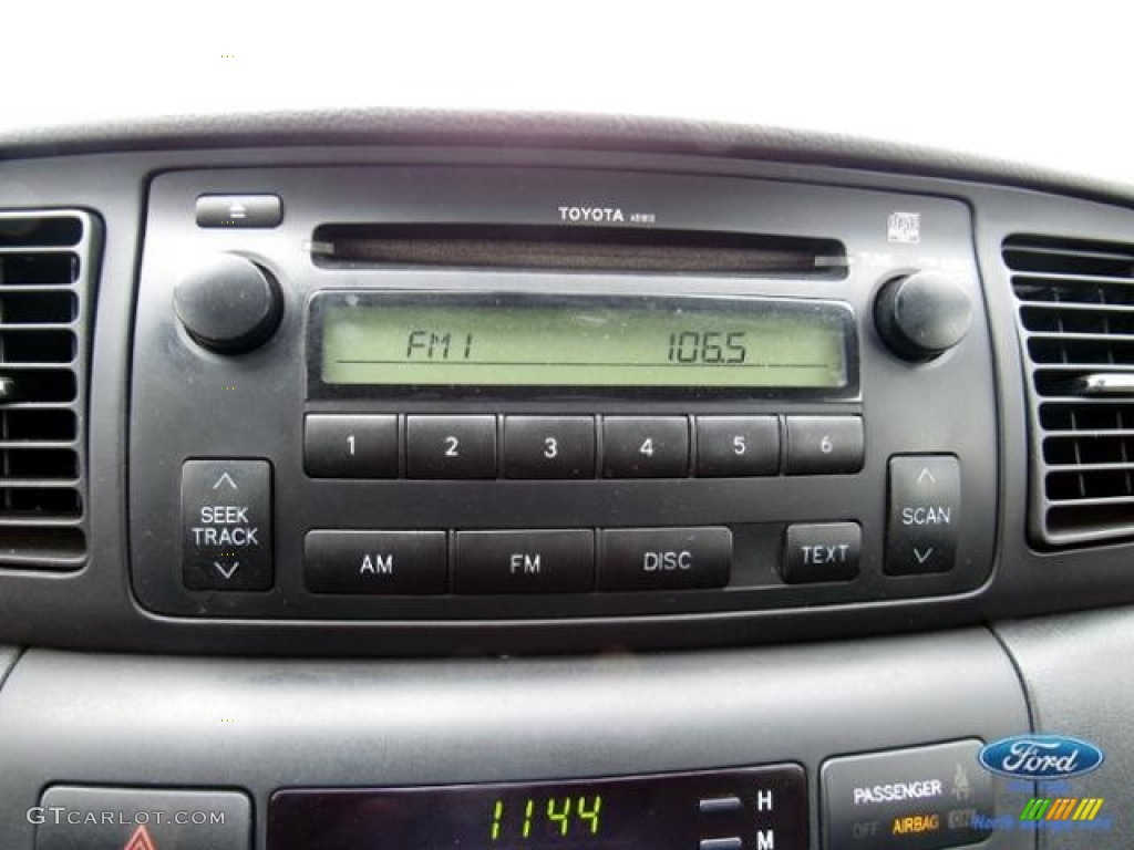 2007 Corolla S - Impulse Red Pearl / Dark Charcoal photo #23