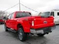 Race Red - F250 Super Duty Lariat Crew Cab 4x4 Photo No. 3