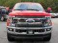 Race Red - F250 Super Duty Lariat Crew Cab 4x4 Photo No. 8