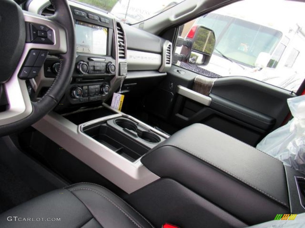 2017 F250 Super Duty Lariat Crew Cab 4x4 - Race Red / Black photo #28