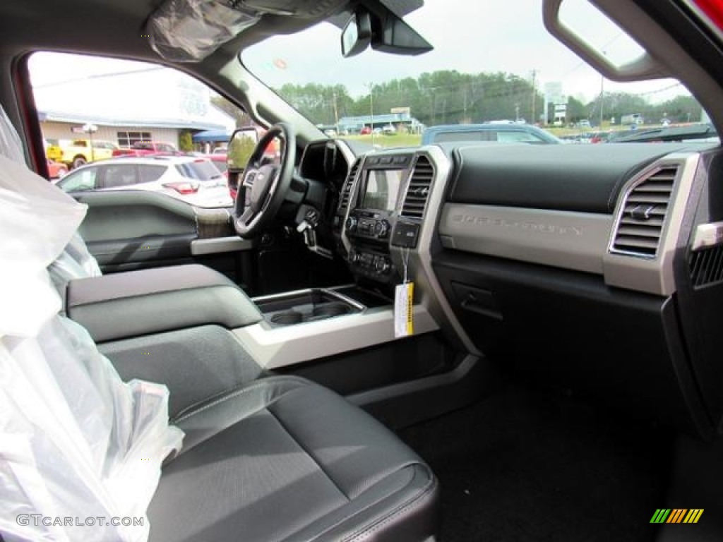2017 F250 Super Duty Lariat Crew Cab 4x4 - Race Red / Black photo #31