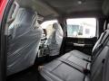 2017 Ford F250 Super Duty Black Interior Rear Seat Photo