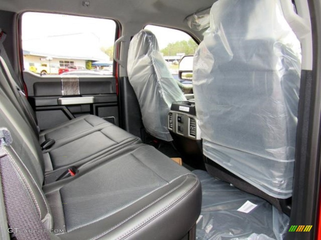 2017 F250 Super Duty Lariat Crew Cab 4x4 - Race Red / Black photo #33