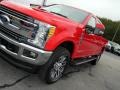 2017 Race Red Ford F250 Super Duty Lariat Crew Cab 4x4  photo #34