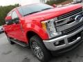 2017 Race Red Ford F250 Super Duty Lariat Crew Cab 4x4  photo #35