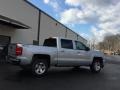 2017 Silver Ice Metallic Chevrolet Silverado 1500 LT Crew Cab 4x4  photo #4