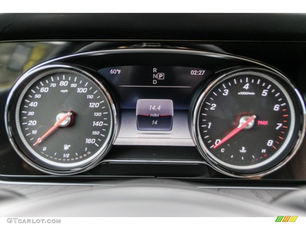 2017 Mercedes-Benz E 300 Sedan Gauges Photo #118339552