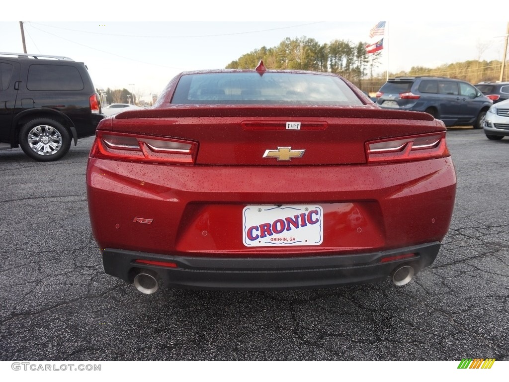 2017 Camaro LT Coupe - Garnet Red Tintcoat / Jet Black photo #6