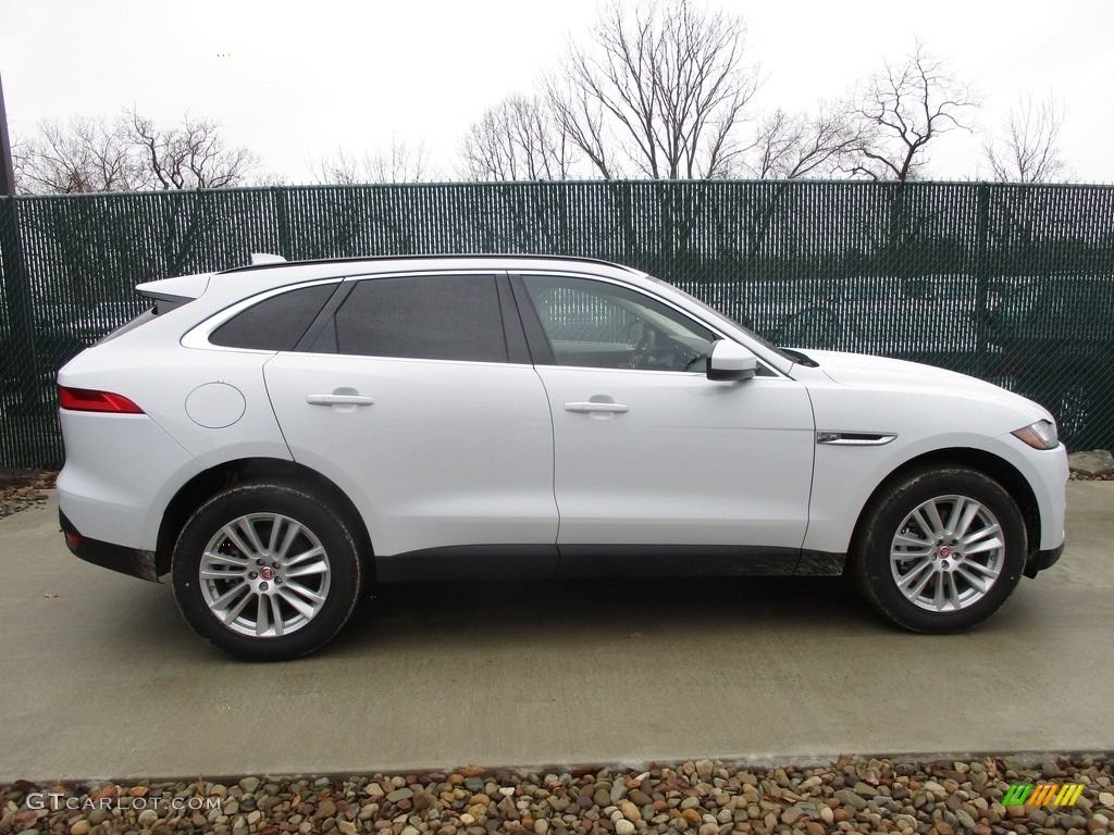 Glacier White 2017 Jaguar F-PACE 35t AWD Prestige Exterior Photo #118339960