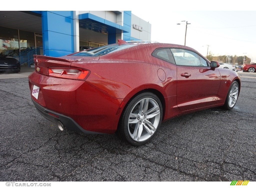 2017 Camaro LT Coupe - Garnet Red Tintcoat / Jet Black photo #7