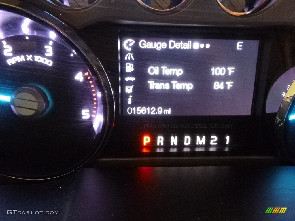 2014 F350 Super Duty Lariat Crew Cab 4x4 - Oxford White / Adobe photo #15