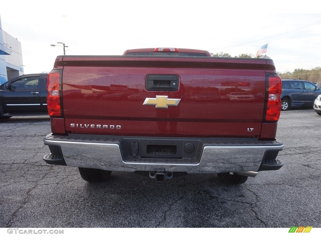 2017 Silverado 1500 LT Crew Cab - Siren Red Tintcoat / Cocoa/­Dune photo #6