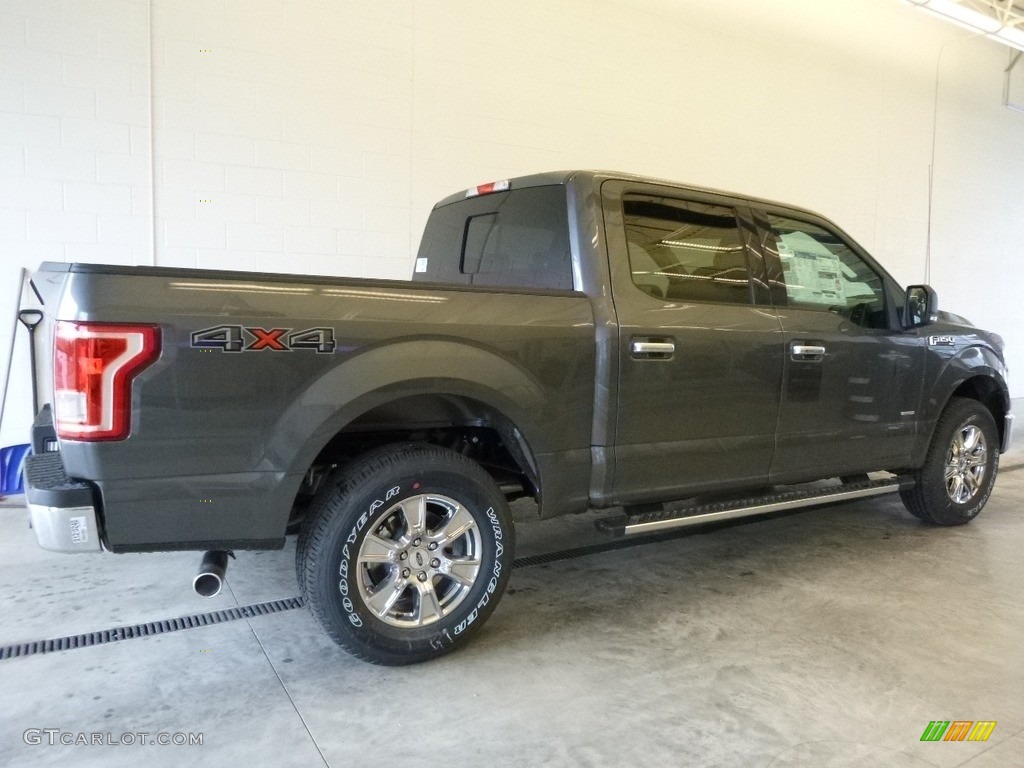 2017 F150 XLT SuperCrew 4x4 - Magnetic / Earth Gray photo #2