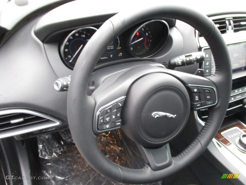 2017 XE 35t Prestige AWD - Dark Sapphire Blue / Jet photo #14