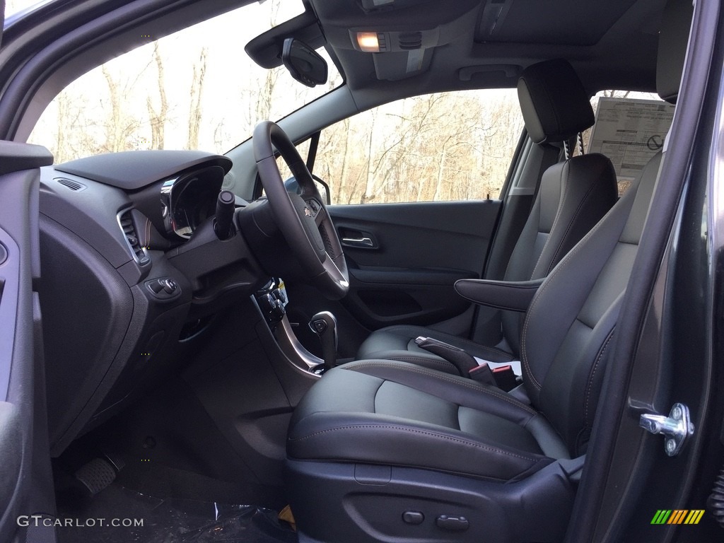 Jet Black Interior 2017 Chevrolet Trax Premier AWD Photo #118341334
