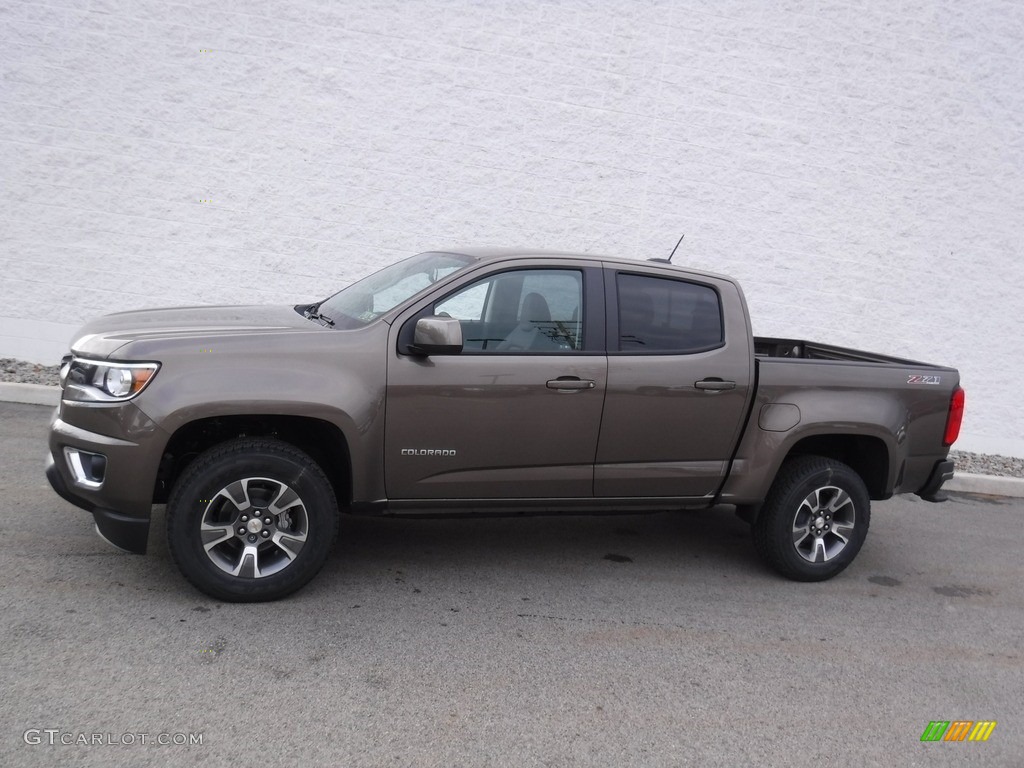 Brownstone Metallic 2017 Chevrolet Colorado Z71 Crew Cab 4x4 Exterior Photo #118341478