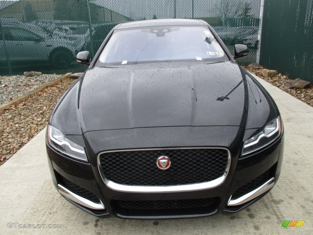 2017 XF 35t Premium AWD - Ultimate Black / Jet photo #7