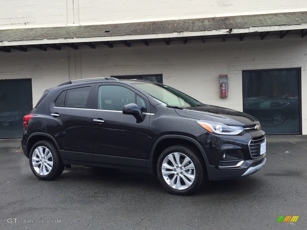 Mosaic Black Metallic 2017 Chevrolet Trax Premier AWD Exterior Photo #118342747