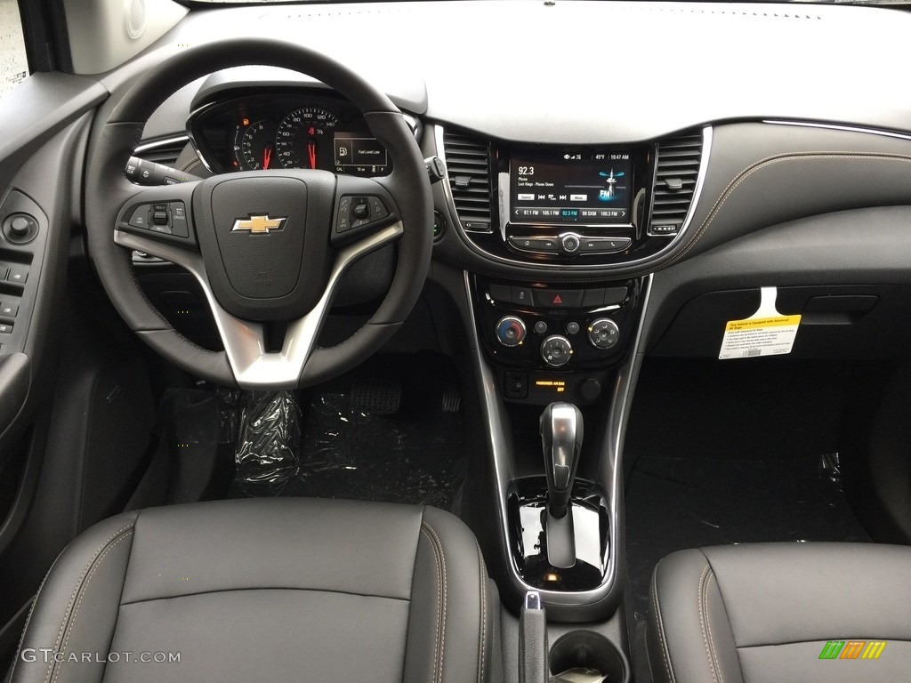 2017 Chevrolet Trax Premier AWD Jet Black Dashboard Photo #118342891