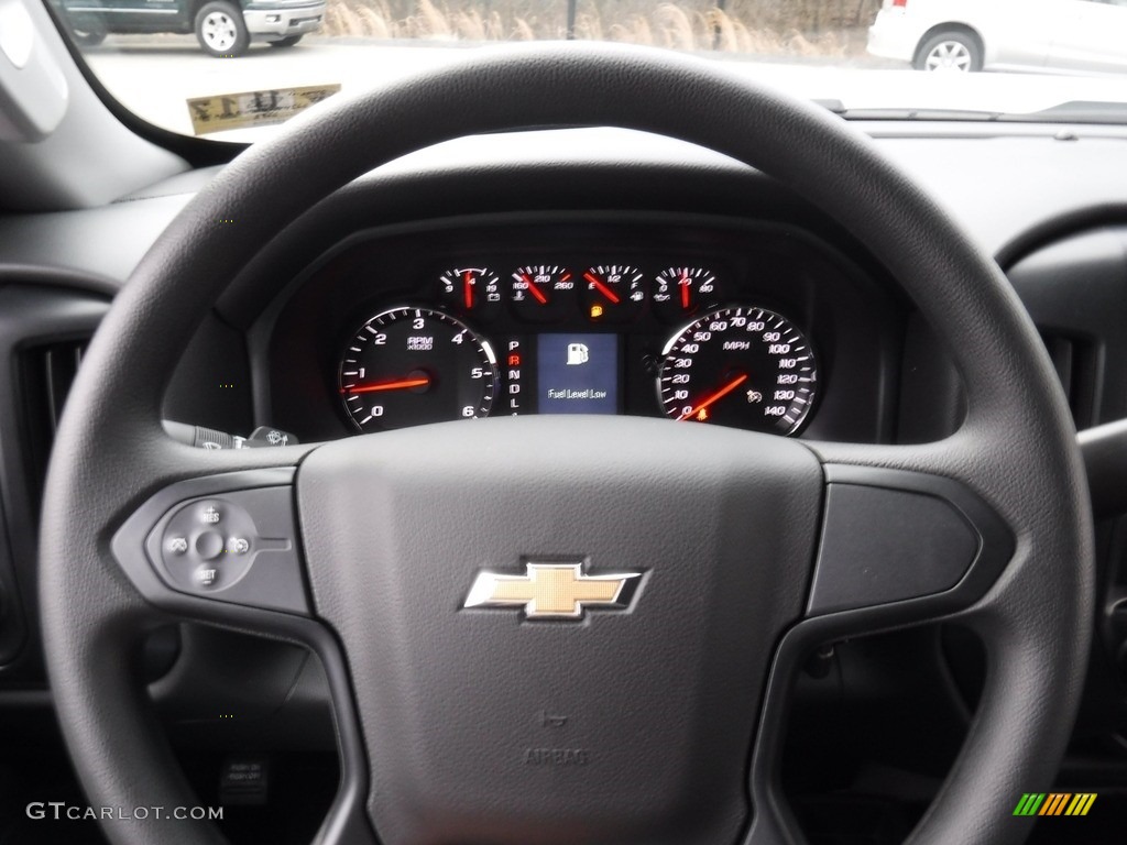 2017 Silverado 2500HD Work Truck Double Cab 4x4 - Summit White / Dark Ash/Jet Black photo #18