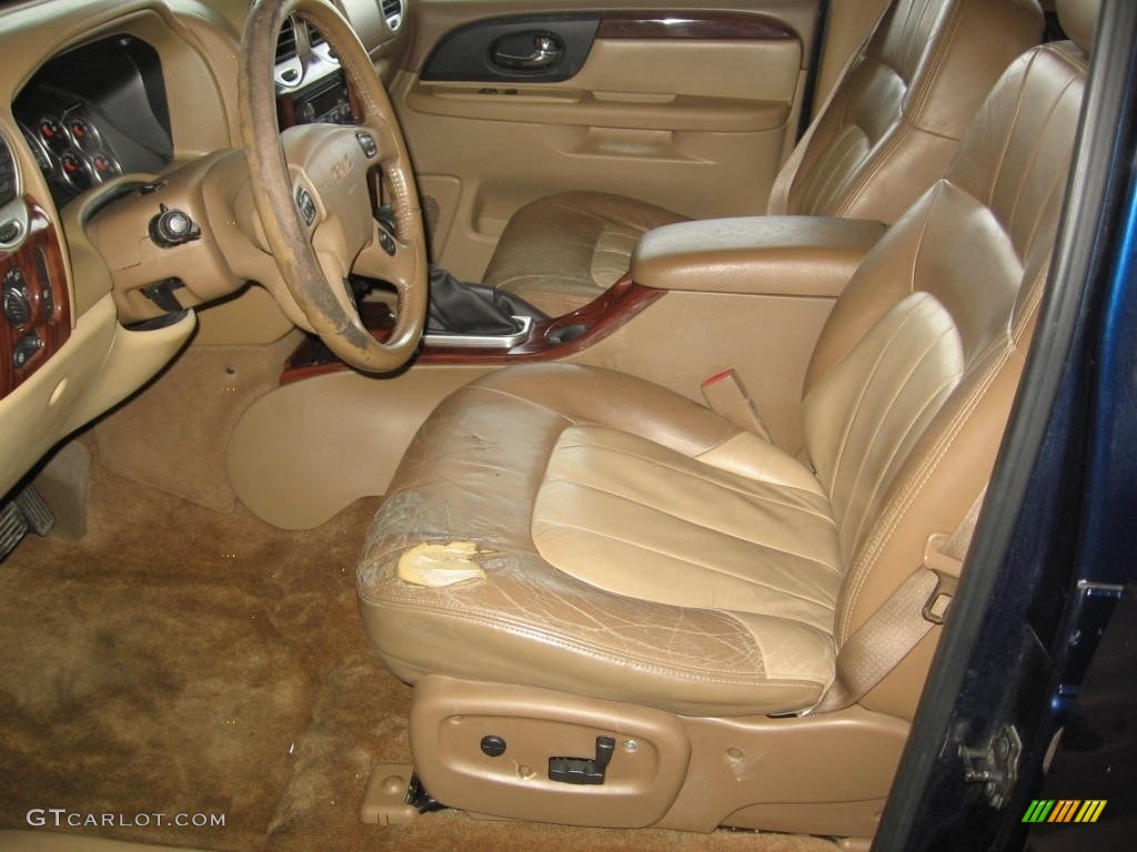 2003 Envoy SLT - Indigo Blue Metallic / Light Oak photo #8