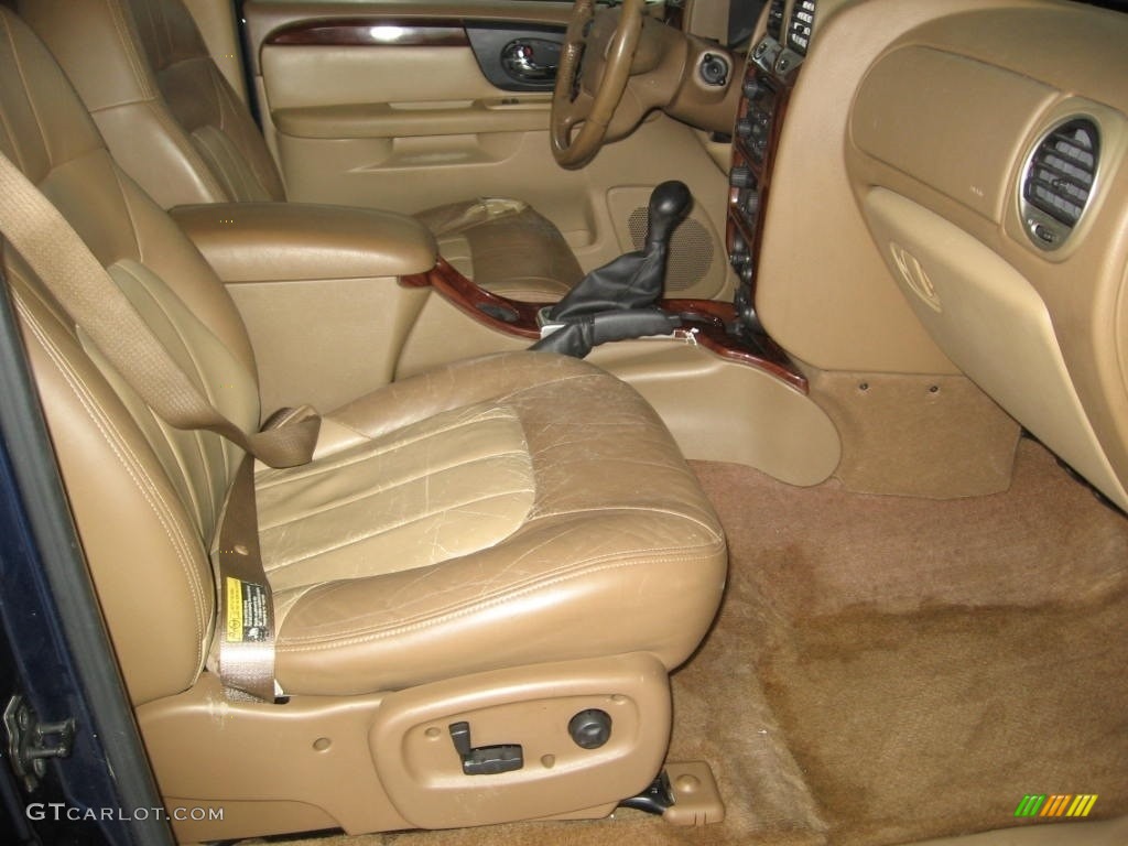 2003 Envoy SLT - Indigo Blue Metallic / Light Oak photo #10