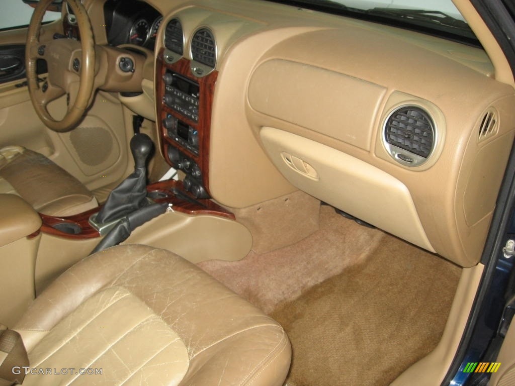 2003 Envoy SLT - Indigo Blue Metallic / Light Oak photo #12