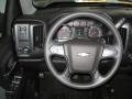 2017 Black Chevrolet Silverado 1500 Custom Double Cab 4x4  photo #4