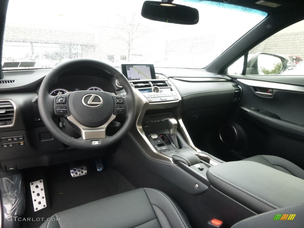 2017 NX 200t F Sport AWD - Atomic Silver / Black photo #9