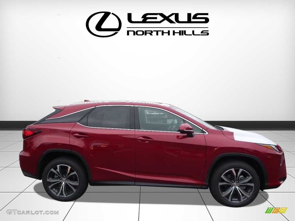 2017 RX 350 AWD - Matador Red Mica / Black photo #2