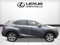 2017 Nebula Gray Pearl Lexus NX 300h AWD  photo #2