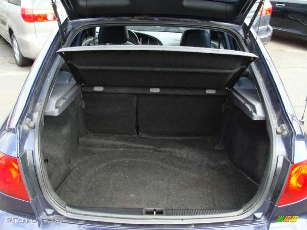 2002 Elantra GT Hatchback - Carbon Blue / Dark Gray photo #13